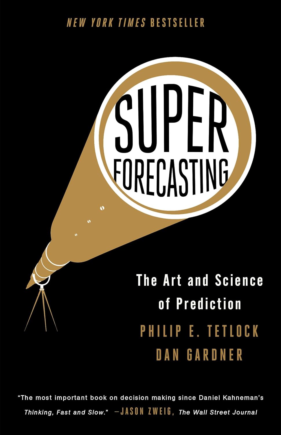 Superforecasting book cover